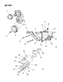 Diagram for Dodge Grand Caravan A/C Idler Pulley - 3879131