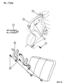 Diagram for 1995 Dodge Neon Seat Belt - 4864882