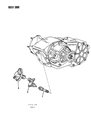 Diagram for 1991 Dodge W350 Speed Sensor - 56027014