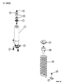 Diagram for 1998 Jeep Cherokee Bump Stop - 52004295