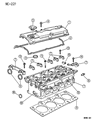 Diagram for Dodge Stratus Camshaft Plug - 4667731