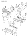 Diagram for Jeep Tachometer - 83506590