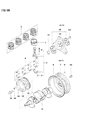 Diagram for 1985 Dodge Conquest Flywheel - MD030645