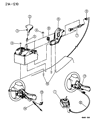 Diagram for Chrysler New Yorker Shift Knob - 4593219