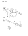 Diagram for 1993 Dodge Ram 50 Axle Shaft Seal - MB837719