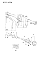 Diagram for 1993 Dodge Ram 50 Transfer Case Seal - MB837719