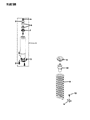 Diagram for 1986 Jeep Wagoneer Coil Springs - 52001121