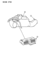 Diagram for Dodge Ramcharger Engine Control Module - R6027143