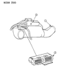 Diagram for 1990 Dodge Ram Wagon Engine Control Module - R4557571