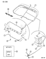 Diagram for 1994 Dodge Viper Bumper - 4761778