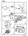 Diagram for Dodge Neon Power Window Switch - 4793191