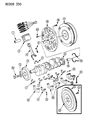 Diagram for Dodge D350 Torque Converter - R2117643