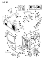 Diagram for 1988 Jeep Wrangler Thermostat Housing - 33004856