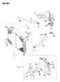 Diagram for 1990 Dodge Monaco Thermostat Housing - T0267926