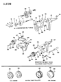 Diagram for Jeep Comanche Water Pump Pulley - J3236658