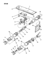 Diagram for 1993 Dodge Ram Wagon Driveshaft Yokes - 4384586