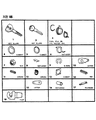 Diagram for 1989 Dodge Omni Ignition Lock Assembly - 4378168