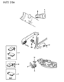 Diagram for 1993 Jeep Grand Cherokee Trunk Lock Cylinder - 4723319