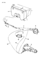 Diagram for Chrysler Laser Speedometer Cable - 4312337