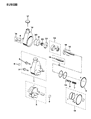 Diagram for 1988 Jeep Wrangler Power Steering Pump - R3001907