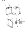 Diagram for Dodge Ramcharger Radiator Hose - H0061258