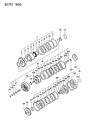 Diagram for Dodge Colt Exhaust Seal Ring - MD711875