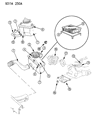 Diagram for Chrysler LeBaron PCV Hose - 5281196