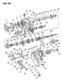 Diagram for Dodge Dakota Transfer Case - 53008206