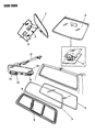 Diagram for Chrysler Mirror Switch - 4299768