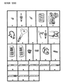 Diagram for 1993 Dodge Daytona Door Lock Switch - 4685278