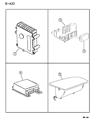 Diagram for 1996 Chrysler Sebring ABS Control Module - R4605094