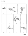 Diagram for Dodge Ram Wagon Power Window Switch - 56020128