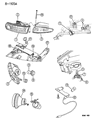 Diagram for 1996 Chrysler New Yorker Fog Light - 4630010