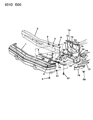 Diagram for 1992 Dodge Shadow Air Deflector - 4676257