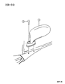 Diagram for 1992 Dodge Viper Car Mirror - 4709434