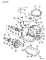 Diagram for Dodge Intrepid Transmission Pan - 4539762