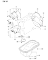 Diagram for 1990 Dodge Colt Oil Pan - MD095636