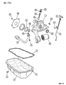 Diagram for Chrysler Town & Country Oil Pump - 4663589