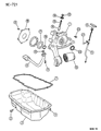 Diagram for Dodge Stratus Oil Pump - 4663589