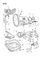 Diagram for Dodge Ramcharger Transfer Case Cover - 4428472