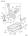 Diagram for 1996 Dodge Neon Oil Pan - 4777303