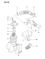 Diagram for 1990 Dodge Ram 50 Air Filter - MD620039