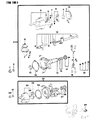 Diagram for 1988 Dodge Raider Ignition Control Module - MD611384