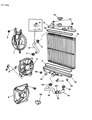 Diagram for Dodge Rampage Engine Cooling Fan - 4318109