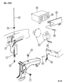 Diagram for 1996 Dodge Neon Antenna Mast - 4793629