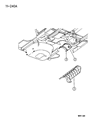 Diagram for 1996 Dodge Stratus Exhaust Heat Shield - 4696287