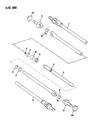 Diagram for 1989 Jeep Cherokee Universal Joint - V8016637AA