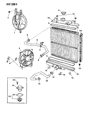 Diagram for Dodge Caravan Radiator - 4401532