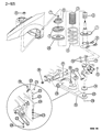 Diagram for Dodge Neon Bump Stop - 4626789