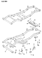 Diagram for 1988 Jeep Wrangler Bump Stop - 52040007